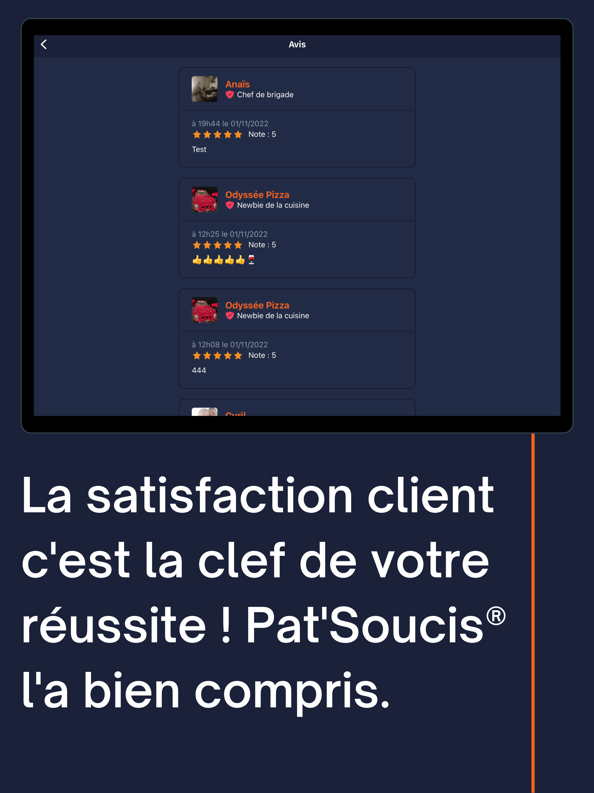 Image de présentation de Pat'Soucis pour les comptes des camions pizza